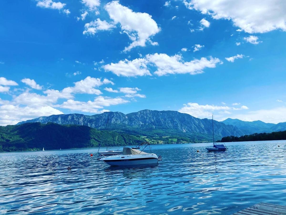 Seepension Neubacher Kg Nussdorf am Attersee Exterior foto