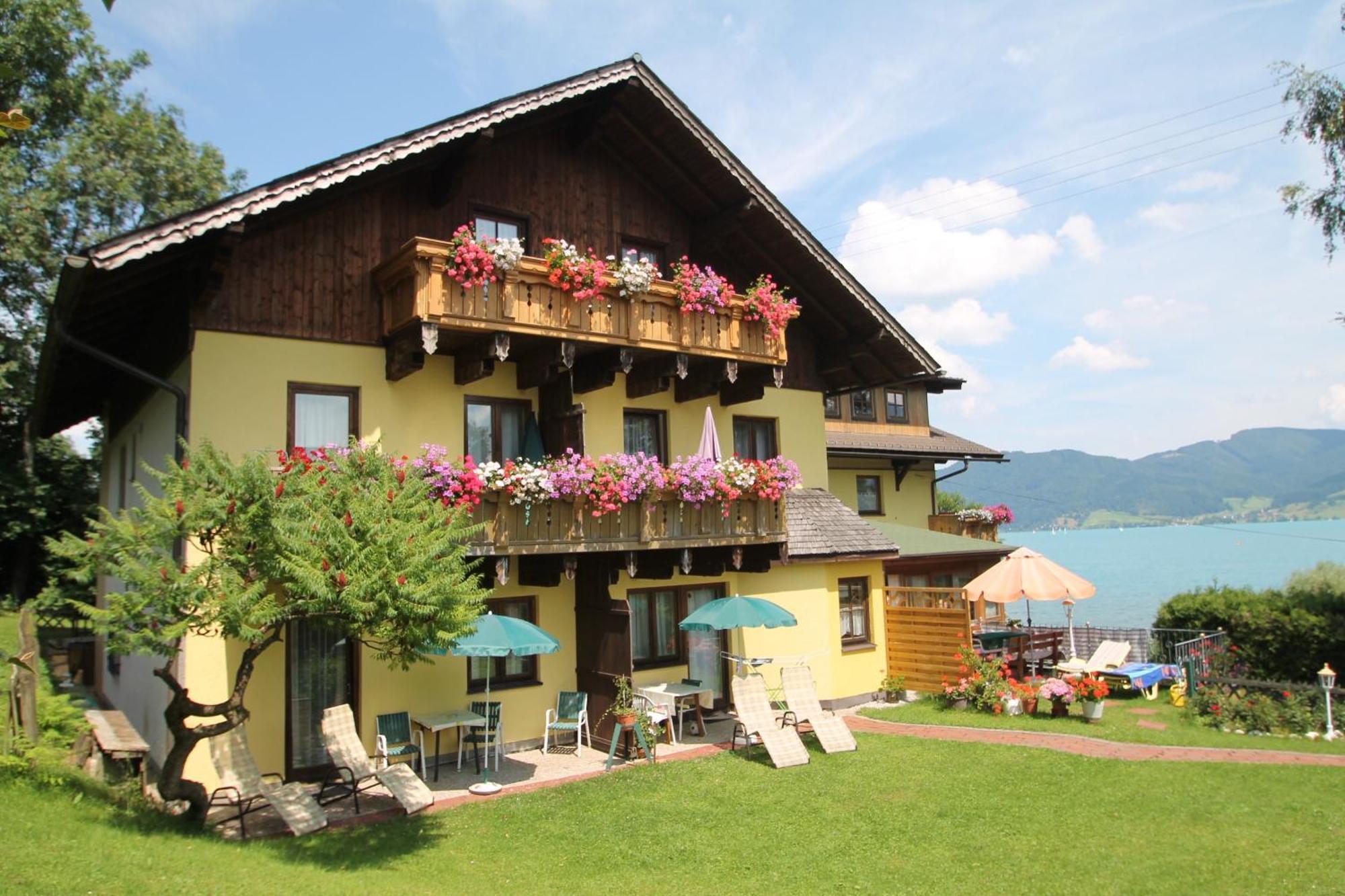 Seepension Neubacher Kg Nussdorf am Attersee Exterior foto