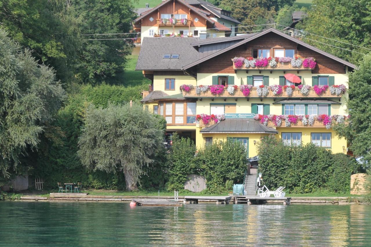 Seepension Neubacher Kg Nussdorf am Attersee Exterior foto
